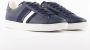 Armani Exchange Patch Logo Sneakers Blue Heren - Thumbnail 4