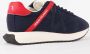 Armani Exchange Navy Blauwe Urban Sneakers - Thumbnail 2