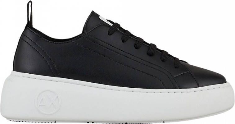 Armani Exchange Zwarte Sneakers met Flatform Zool Zwart Dames - Foto 5