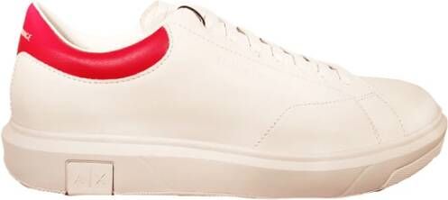 Armani Exchange Rode Sneakers voor Heren Red Heren