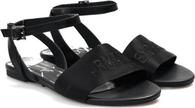 Armani Exchange Sandalen Zwart Dames