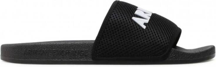 Armani Exchange Schuifregelaars Zwart Heren