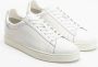 Armani Exchange Comfortabele Leren Sneakers White Heren - Thumbnail 1