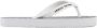 Armani Exchange Witte Rubberen Flip-Flop Sandaal - Thumbnail 1