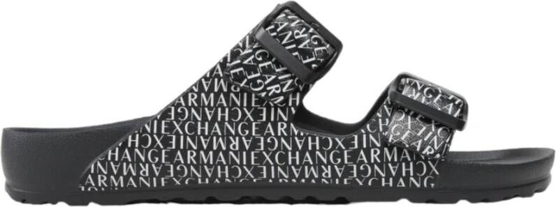 Armani Exchange Sliders Zwart Heren