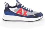 Armani Exchange Sneakers Blauw Heren - Thumbnail 1