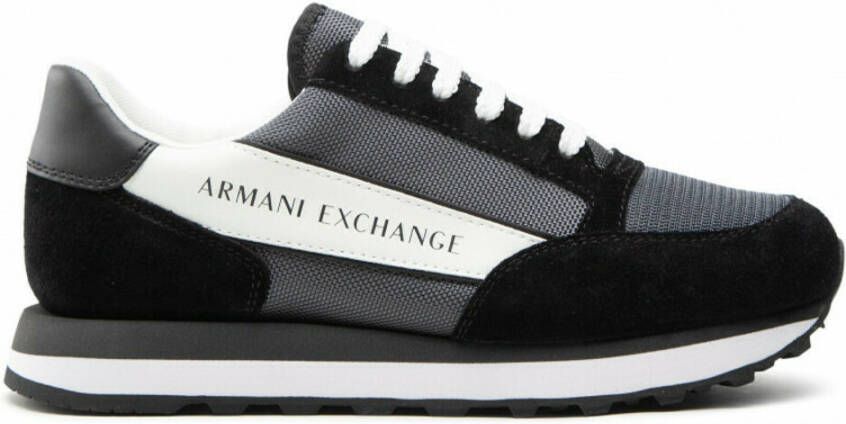 Armani Exchange Sneakers met labelprint model 'ENGLISH'