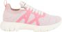 Armani Exchange Fuchsia Sneakers Comfortabel Stretch Multicolor Dames - Thumbnail 1