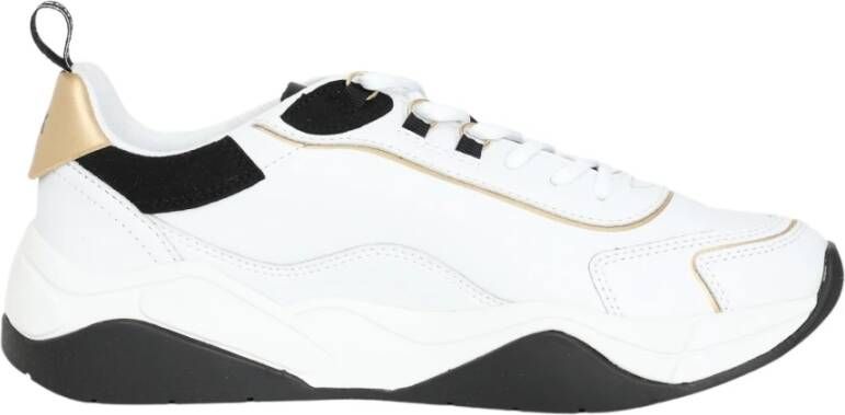 Emporio Armani Sneakers met contrastprofielen White Dames - Foto 3