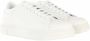 Armani Exchange Witte Leren Sneakers Lente Zomer Collectie White Heren - Thumbnail 2