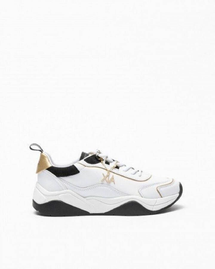 Emporio Armani Sneakers met contrastprofielen White Dames - Foto 2