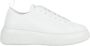 Armani Exchange Witte Sneakers voor Dames met Rubberen Zool Wit Dames - Thumbnail 2