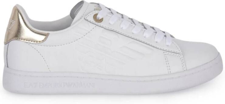 Emporio Ar i EA7 Klassieke CC Sneakers White