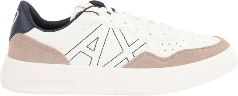 Armani Exchange Sneakers Wit Heren