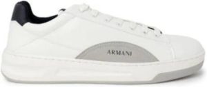 Armani Exchange Sneakers met labeldetails model 'ENGLISH'