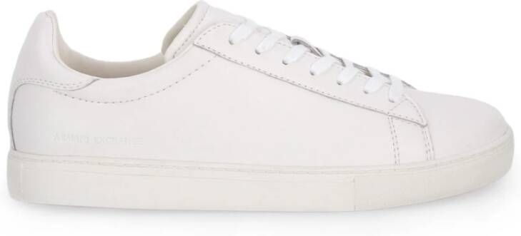 Armani Exchange Sneakers Wit Heren