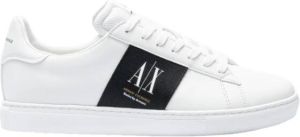 Armani Exchange Sneakers Wit Heren