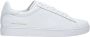Armani Exchange Comfortabele Leren Sneakers White Heren - Thumbnail 3