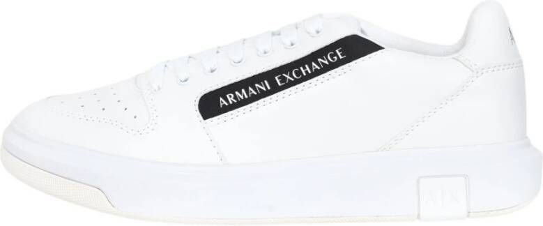 Emporio Armani Stijlvolle Logo Band Sneakers White Heren - Foto 4