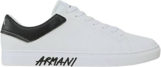 Armani Exchange Sneakers Wit Heren