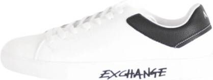 Armani Exchange Sneakers Wit Heren