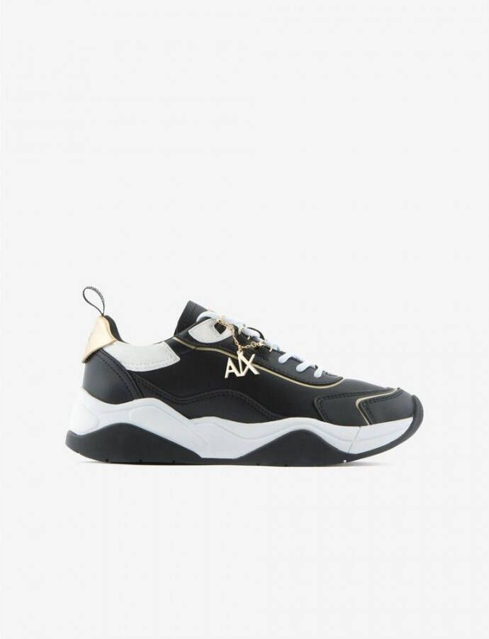 Armani Exchange Sneakers Black Zwart Dames