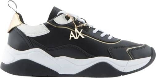 Armani Exchange Sneakers Zwart Dames