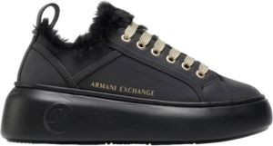 Armani Exchange Sneakers Zwart Dames