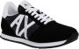Armani Exchange Sneakers Zwart Heren - Thumbnail 1