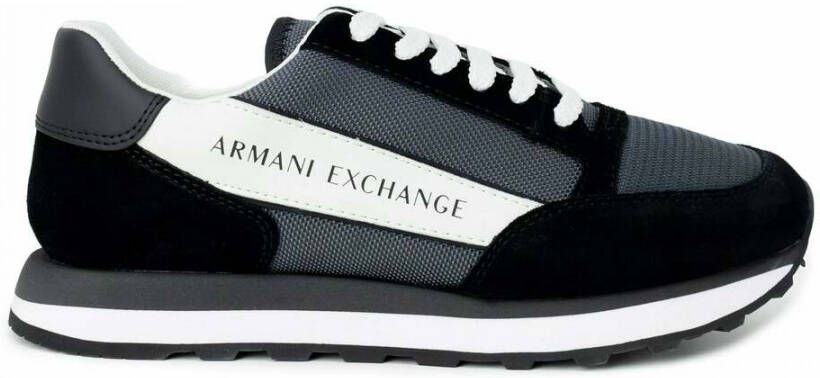 Armani Exchange Sneakers met labelprint model 'ENGLISH' - Foto 7