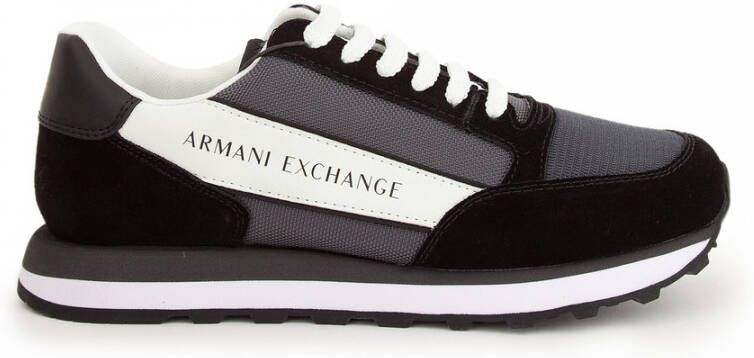Armani Exchange Sneakers met labelprint model 'ENGLISH'
