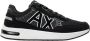 Armani Exchange Zwarte casual lage profiel sneakers Zwart Heren - Thumbnail 11