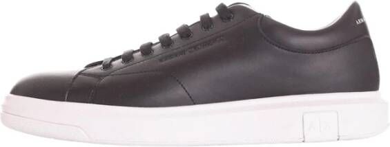 Armani Exchange Blauwe Leren Sportieve Sneakers met Rubberen Zool Blue Heren - Foto 15