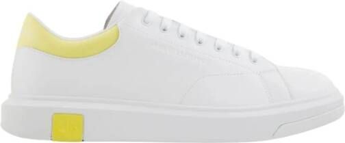 Armani Exchange Stijlvolle Sneakers White Heren