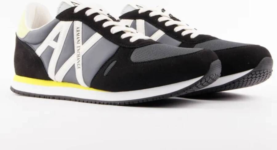 Armani Exchange Vintage Retro Runner Sneakers
