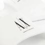 Armani Exchange Witte Bedrukte Rubberen Slippers Mannen White Heren - Thumbnail 7