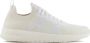 Armani Exchange Witte Gebreide Sportieve Sneakers White Heren - Thumbnail 2