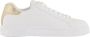 Armani Exchange Witte Gouden Sneakers voor Vrouwen White Dames - Thumbnail 2