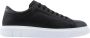 Armani Exchange Blauwe Leren Sportieve Sneakers met Rubberen Zool Blue Heren - Thumbnail 2