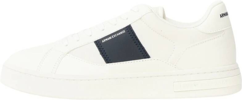 Armani Exchange Witte Vetersneakers Lente Zomer White Heren - Foto 4