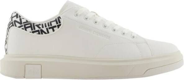Armani Exchange LowTop Sneakers Casual Style White - Foto 2