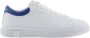 Armani Exchange Witte Leren Sneakers Stijlvol Comfort - Thumbnail 1