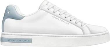 Ar i Exchange Witte Sneakers Laag Uitgesneden Stijlvol Ontwerp