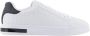 Armani Exchange Witte Sneakers met Rubberen Zool White Heren - Thumbnail 1