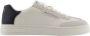 Armani Exchange Witte Sneakers met Suède Accenten - Thumbnail 2