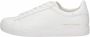 Armani Exchange Comfortabele Leren Sneakers White Heren - Thumbnail 2