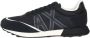 Armani Exchange Zwarte casual lage profiel sneakers Zwart Heren - Thumbnail 2