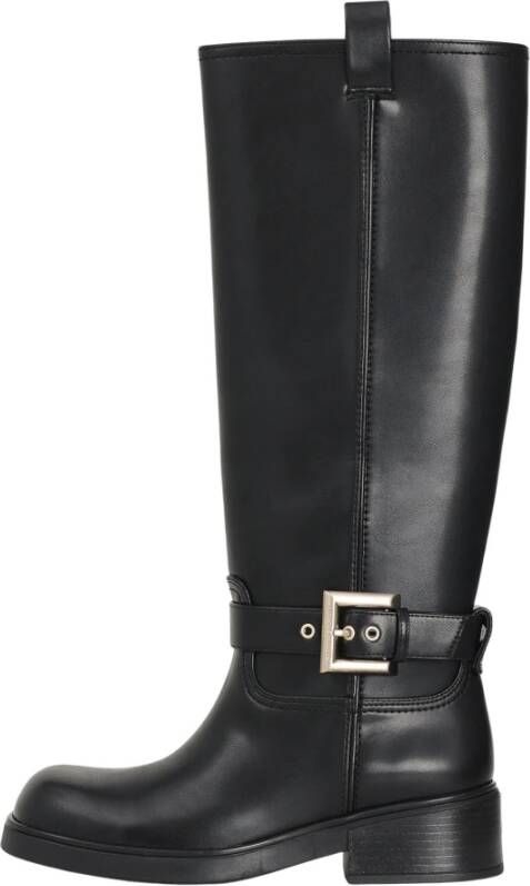 Armani Exchange Zwarte hoge laarzen voor vrouwen