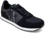 Armani Exchange Zwarte Runner Sneakers met Vetersluiting - Thumbnail 2