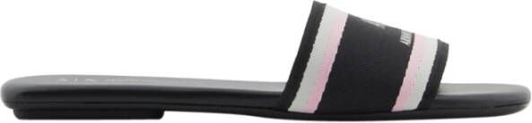 Armani Exchange Zwarte sandalen voor vrouwen